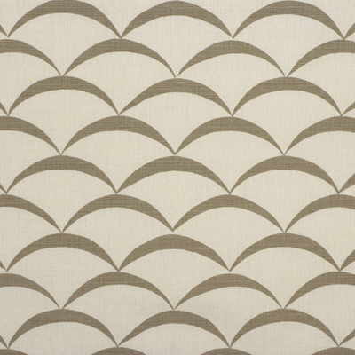 Lee Jofa Modern GWF-2618.111.0 Crescent Multipurpose Fabric in White/taupe/White/Grey