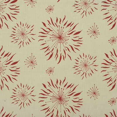 Lee Jofa Modern GWF-2619.169.0 Dandelion Multipurpose Fabric in Cream/red/Beige/Burgundy/red