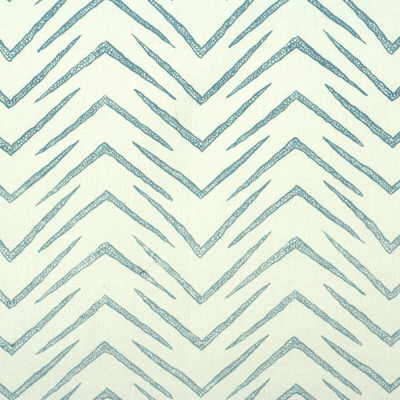 Lee Jofa Modern GWF-2620.115.0 Herringbone Multipurpose Fabric in White/sky/White/Light Blue