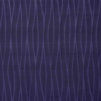 Groundworks GWF-2639.909.0 Waves Upholstery Fabric in Deep Purple/Purple