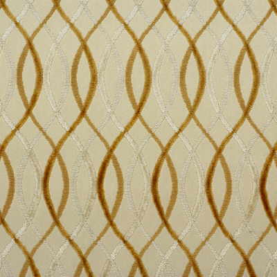 Groundworks GWF-2642.416.0 Infinity Upholstery Fabric in Beige/gold/Beige/Yellow/Beige