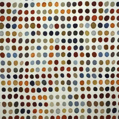 Lee Jofa Modern GWF-2735.512.0 Twister Print Multipurpose Fabric in Sky/tang/Blue/Orange/Brown