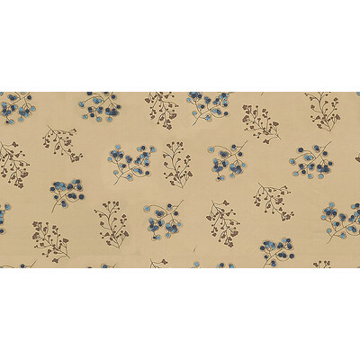 Lee Jofa Modern GWF-2900.615.0 Galina Multipurpose Fabric in Camel/Brown/Blue/Beige
