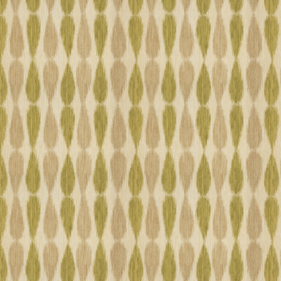 Lee Jofa Modern GWF-2927.23.0 Ikat Drops Upholstery Fabric in Lime/White/Beige/Light Green