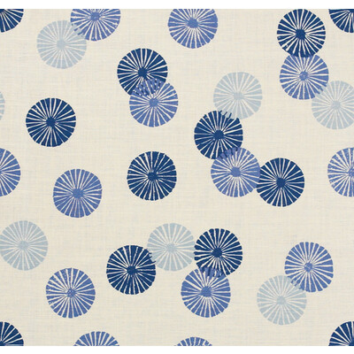Groundworks GWF-3004.515.0 Kasa Multipurpose Fabric in Blue/White/Light Blue