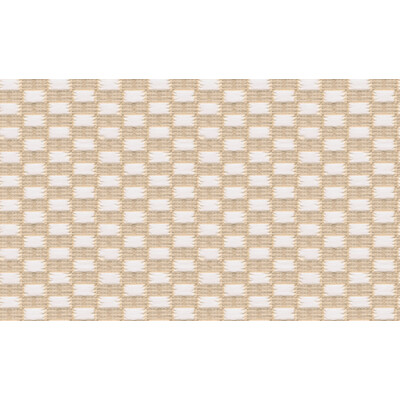 Lee Jofa Modern GWF-3023.16.0 Grid Sheer Drapery Fabric in Barley/White/Beige