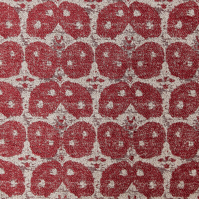 Lee Jofa Modern GWF-3201.19.0 Panarea Upholstery Fabric in Ruby/Burgundy/red/Beige