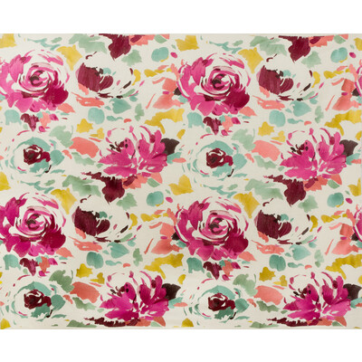 Lee Jofa Modern GWF-3301.723.0 Kalos Emb Upholstery Fabric in Pink/sage/Pink/Green/Beige