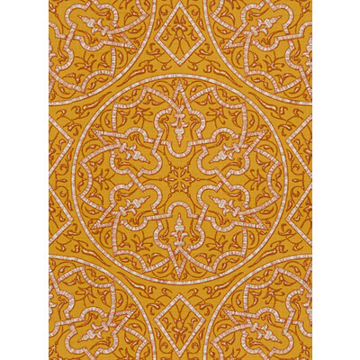 Lee Jofa Modern GWF-3416.422.0 Pellegrini Multipurpose Fabric in Gold/Yellow/Orange/White