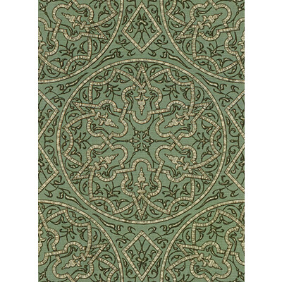 Lee Jofa Modern GWF-3417.368.0 Pellegrini Multipurpose Fabric in Pewter/Light Green/Grey