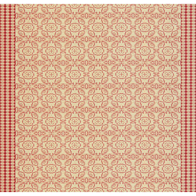 Groundworks GWF-3506.7.0 Maze Multipurpose Fabric in Cerise/Red/Red