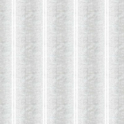 Lee Jofa Modern GWF-3508.101.0 Stripes Drapery Fabric in White Voile/White
