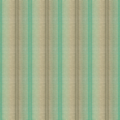 Lee Jofa Modern GWF-3509.13.0 Stripes Multipurpose Fabric in Aqua/Turquoise