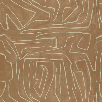 Lee Jofa Modern GWF-3530.117.0 Graffito Multipurpose Fabric in Salmon/cream/Coral/Beige