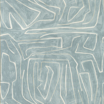Lee Jofa Modern GWF-3530.15.0 Graffito Multipurpose Fabric in Deep Sky/Blue