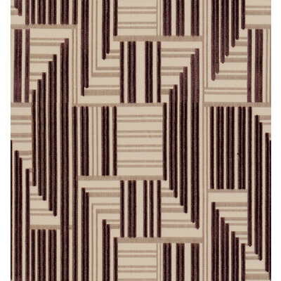 Lee Jofa Modern GWF-3710.10.0 Cuboid Velvet Upholstery Fabric in Orchidlilac/Plum/Lavender
