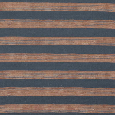 Lee Jofa Modern GWF-3724.524.0 Askew Multipurpose Fabric in Sienna/navy/Multi/Salmon/Dark Blue