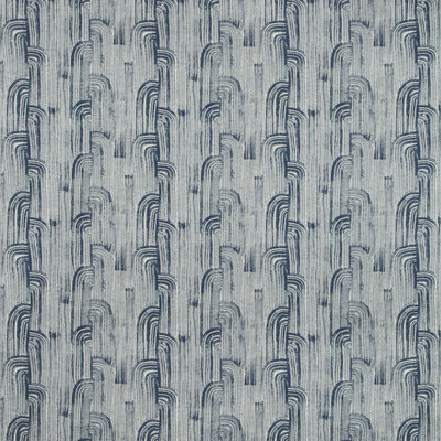 Groundworks GWF-3737.15.0 Crescent Weave Upholstery Fabric in Marlin/Blue/Dark Blue/Indigo