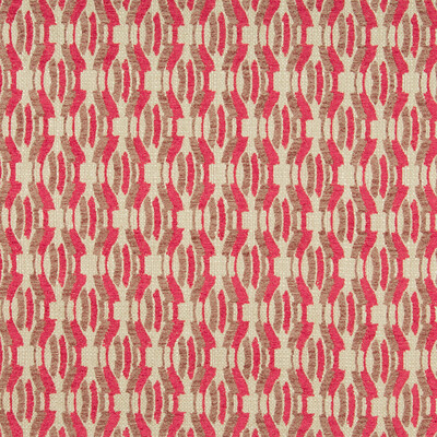 Groundworks GWF-3748.19.0 Agate Weave Upholstery Fabric in Cerise/Red/Burgundy/red