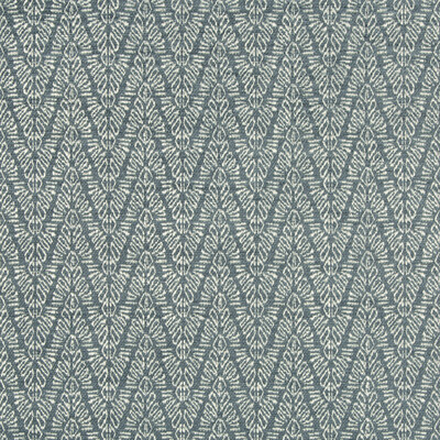 Groundworks GWF-3750.5.0 Topaz Weave Upholstery Fabric in Sea Wave/Blue/Blue