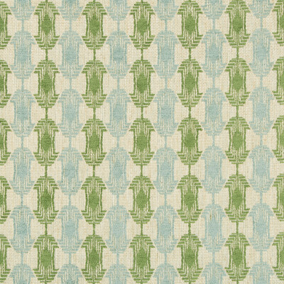 Lee Jofa Modern GWF-3751.133.0 Quartz Weave Upholstery Fabric in Aqua Green/Multi/Green/Turquoise