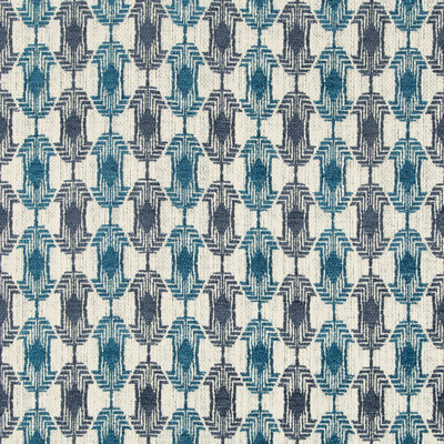 Groundworks GWF-3751.5.0 Quartz Weave Upholstery Fabric in Deep Sea/Blue/Blue