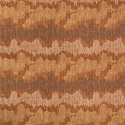 Lee Jofa Modern GWF-3755.124.0 Cascadia Multipurpose Fabric in Saffron/Coral/Rust