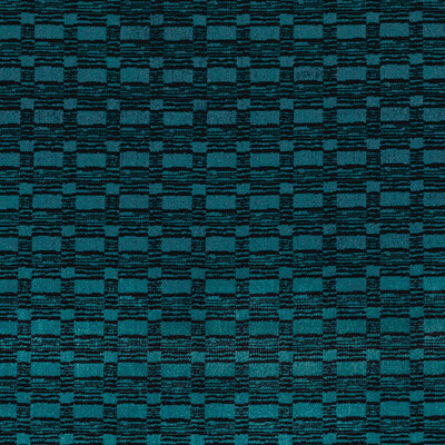 Lee Jofa Modern GWF-3760.58.0 Lure Upholstery Fabric in Jade/onyx/Blue/Black
