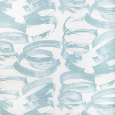 Lee Jofa Modern GWF-3773.15.0 Laryo Print Multipurpose Fabric in Sky/Blue/White