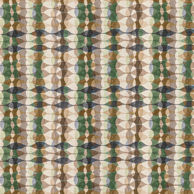 Lee Jofa Modern GWF-3775.630.0 Overtone Print Multipurpose Fabric in Spruce/Green/Brown