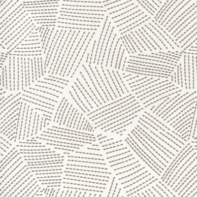 Lee Jofa Modern GWF-3776.11.0 Chord Embroidery Drapery Fabric in Ash/Light Grey/Ivory