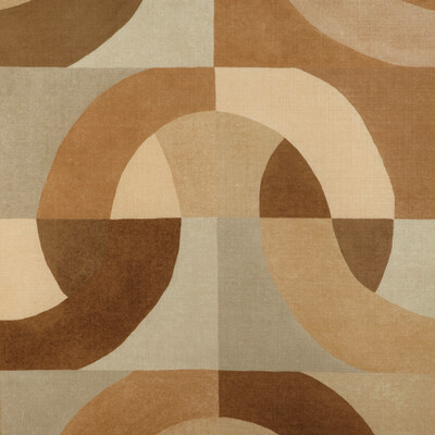 Lee Jofa Modern GWF-3788.1216.0 Colonnade Multipurpose Fabric in Dorado/Brown/Orange