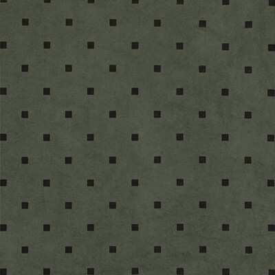 Lee Jofa Modern GWL-3703.30.0 Epoq Check Suede Upholstery Fabric in Sage/Green/Black