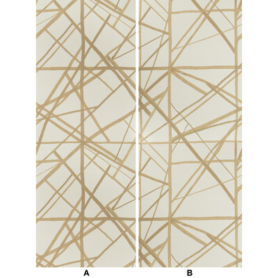 Groundworks GWP-3417.116.0 Channels Paper Wallcovering in Latte/suede/Taupe/Brown