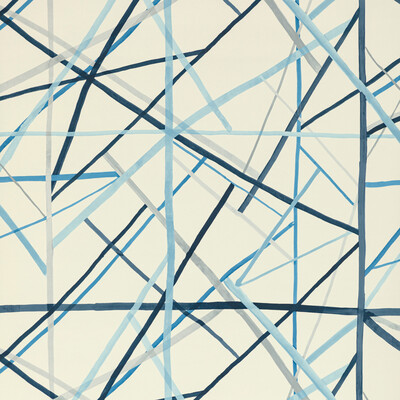 Lee Jofa Modern GWP-3725.15.0 Simpatico Paper Wallcovering in Sky/Blue/Ivory