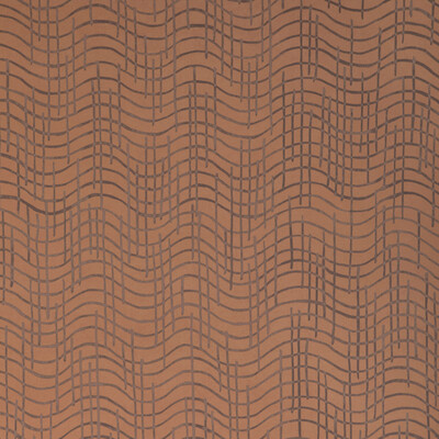 Groundworks GWP-3732.1216.0 Dada Paper Wallcovering in Clay/Orange/Beige
