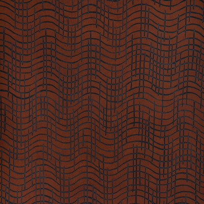 Groundworks GWP-3732.24.0 Dada Paper Wallcovering in Russet/Rust