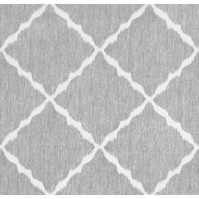 Kravet IKATSTRIE.11.0 Ikat Strie Multipurpose Fabric in Pewter/Light Grey/Ivory
