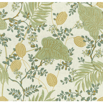 Kravet Design INDAGE.1635.0 Indage Multipurpose Fabric in White , Green , Aloe