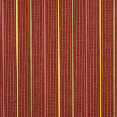 GP&J Baker J0653.480.0 Wolsey Stripe Multipurpose Fabric in Ruby