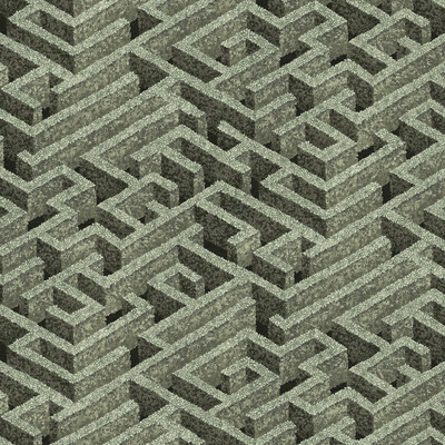Kravet Couture JMW1007.21.0 Labyrinth Wallcovering in Green/Olive Green