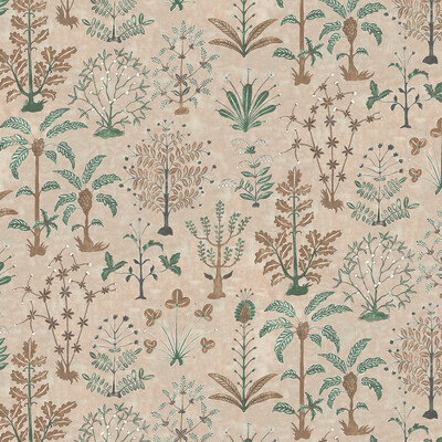 Kravet Couture Jmw1023.01.0 Cynthia Wp Wallcovering in Pink/Green