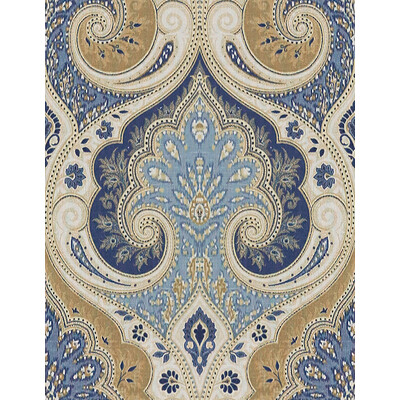 Kravet Design LATIKA.516.0 Latika Multipurpose Fabric in White , Blue , Delta