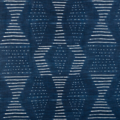 Kravet Couture LATTIMER.51.0 Lattimer Upholstery Fabric in Marine/Indigo/White/Blue