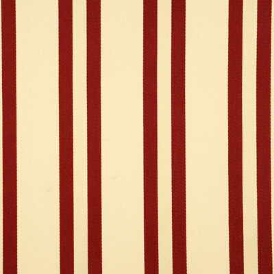 Baker Lifestyle LB50093.450.0 Regatta Stripe Multipurpose Fabric in Red/Beige