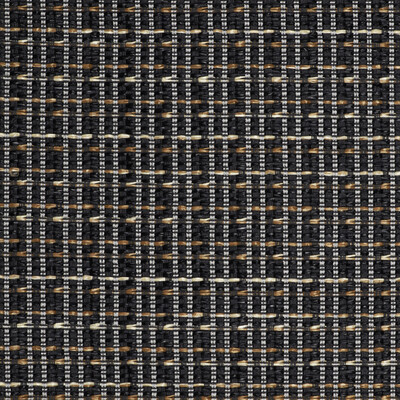 Gaston Y Daniela LCT1002.007.0 Mauregato Upholstery Fabric in Onxy/Black/Charcoal