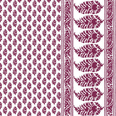 Gaston Y Daniela LCT1028.003.0 Aravaquita Multipurpose Fabric in Burdeos/Plum/Purple/Ivory