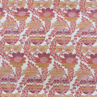 Gaston Y Daniela LCT1054.002.0 Alejandra Upholstery Fabric in Rosa/amarillo/Pink/Yellow