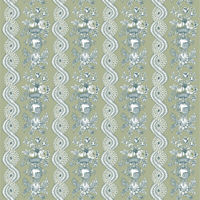 Gaston Y Daniela LCT1059.002.0 Pilara Multipurpose Fabric in Verde/Green