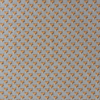 Gaston Y Daniela LCT1077.003.0 Raposu Upholstery Fabric in Gris/Grey/Gold